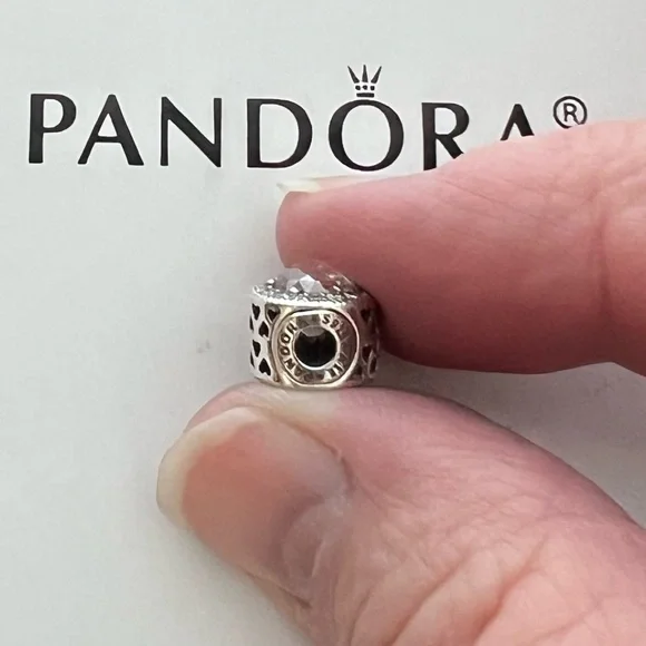 COPY - Pandora Essence Patience Clear CZ Charm - Picture 5 of 8